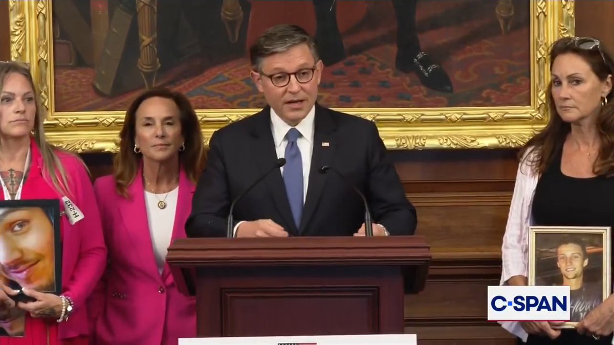 .Speaker Mike Johnson: "The House Republicans voted to end the Democrat Department of Homeland Security shutdown once and for all. We're pleased to tell you that we will be funding for the next three years our Border Security and Immigration Enforcement."