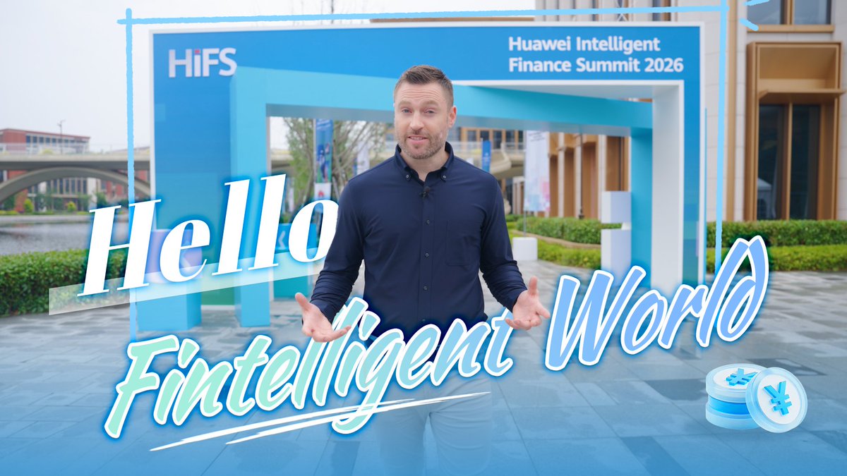 The future of finance isn't just digital anymore. It's fintelligent! At Huawei Intelligent Finance Summit 2026, financial leaders, innovators, and AI pioneers came together to explore what's next: agentic banking. Watch the highlights and discover how the industry is advancing!