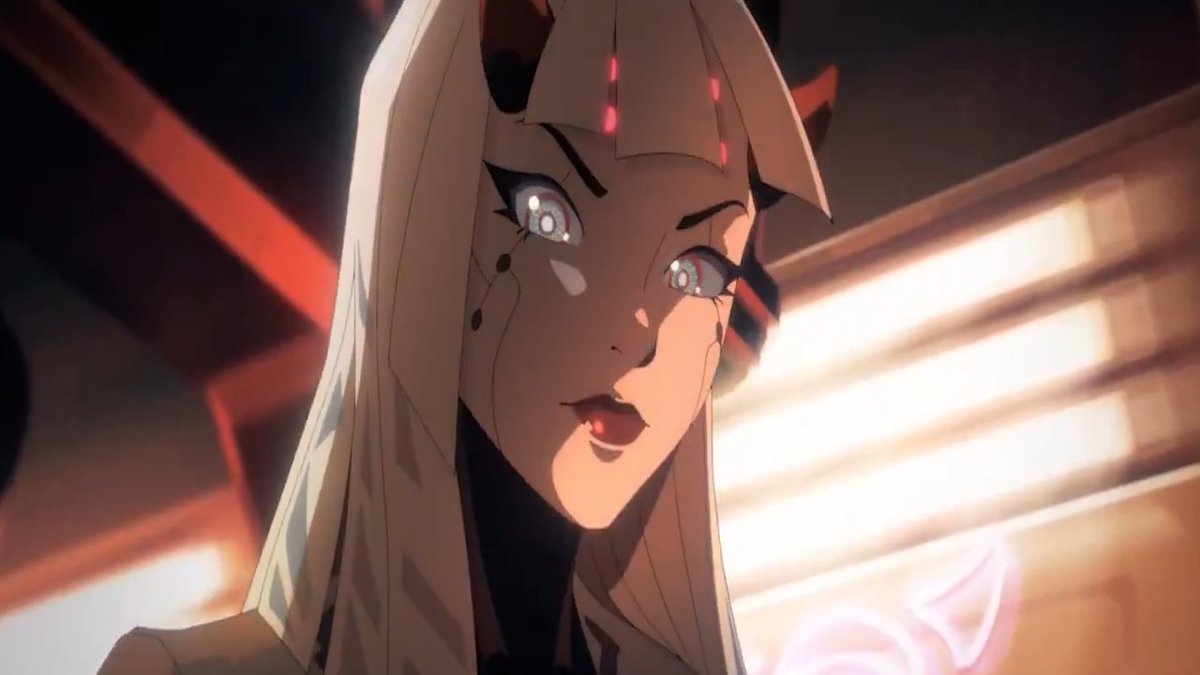 New #Overwatch Hero Shion Facial Expression Animations 😈💖 She is a full cyborg, but her voice, eyes, and animation changes are really charming. What do you all think?