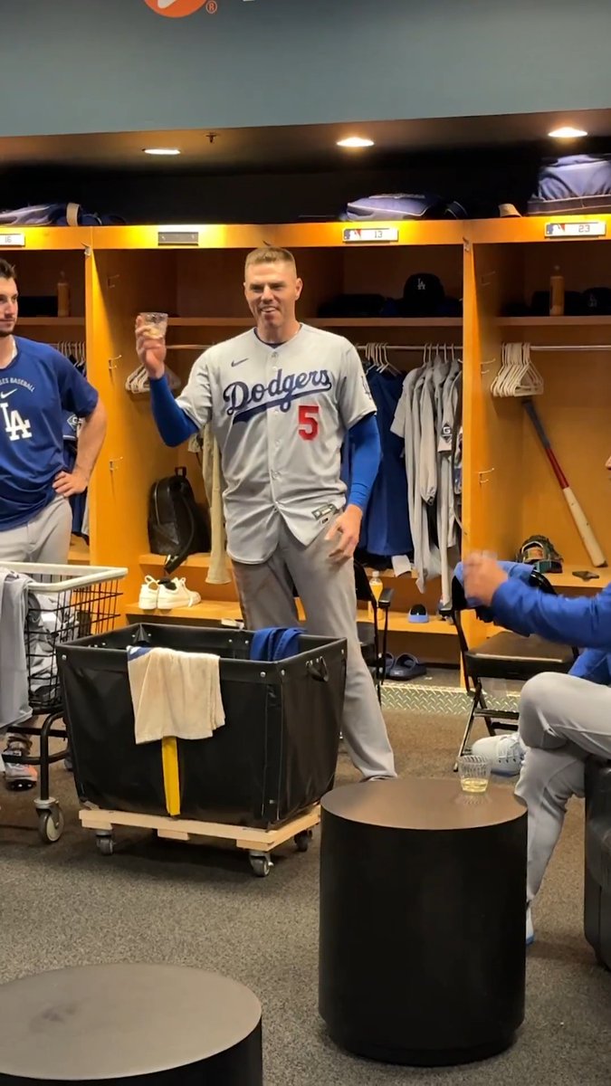 A special speech from the man of the hour, Freddie Freeman. 🥹