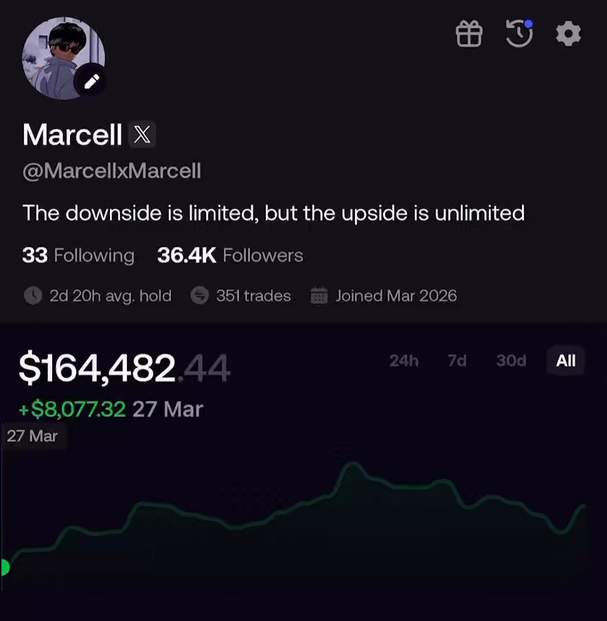 75 days on fomo in 22 seconds from up 164k to down 233k mostly because i believed & held for too long been quite the journey; Hit a few nasty trades Round tripped multiple 6 figures in profit on a few plays that turned into a very temporary loss like $GOBLIN & $GENIUS because i believe they will go much higher than their ATHs ans they will. And lost on a bunch of trades but its all part of the game, ill be up 7figs soon.