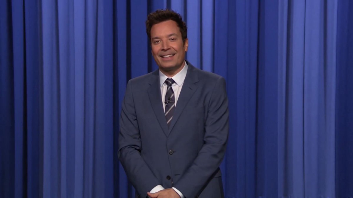 Trump doesn’t want to be blamed for last night’s loss, so today he called the @nba and demanded they “find” five more points for the NEW YORK KNICKS. #FallonTonight #NBAFinals