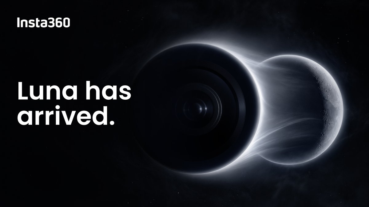 Luna has arrived 🌙 June 10 | 9am EDT Surprise launch! Insta360 Luna Ultra, our flagship dual-lens 8K gimbal camera is finally here. Join us for the official launch. Link in bio