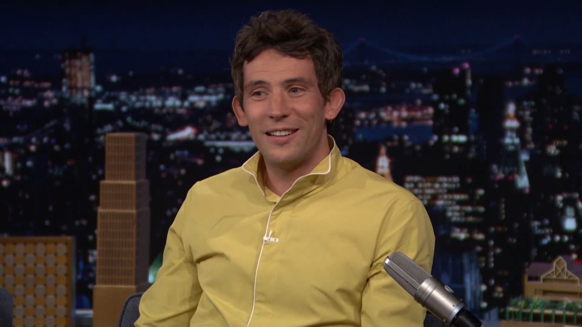 Josh O’Connor and Steven Spielberg’s texting mix-up accidentally turned into some inspirational acting advice 😭 #FallonTonight