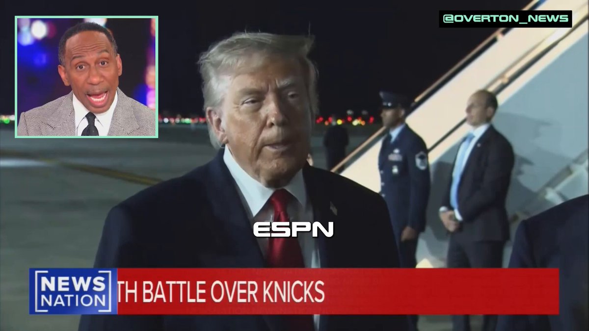 Stephen A. Smith is not taking President Trump calling him low IQ very well. He melted down on Chris Cuomo’s show over Trump’s attendance at the Knicks game — now openly blaming Trump if the Knicks lose the series. Cuomo was just awkwardly laughing as Smith spiraled. SMITH: “God help him if they lose this series!” “If they lose this series, it’s all his fault. It’s ALL HIS FAULT!” “I’m saying it on national TV, it’s his fault if they lose this series!” “I would say it about anybody. Obama, if you want a president, you shouldn’t be there. W Bush, Clinton, damnit, Reagan, George HW. I don’t give damn!” “If you’re the SITTING president causing that kind mayhem, you DO NOT come to garden, the congestion that exists in midtown Manhattan for an NBA finals game!” “You DON’T do it!” “And he did it, and that’s why New York Knicks lost.” “I don’t care what anybody says. I was at the game.” “I saw how these guys were, I saw how the crowd was, I saw how the momentum was compromised. I know what I’m talking about and he knows it too because he’s a sports fan.” “That’s why he came at me the way that he did because I caught him, because he’s wrong.” “He knows his behind should not have been at that game last night!” “Should have stayed his ass at the White House! That’s what he was supposed to do.”