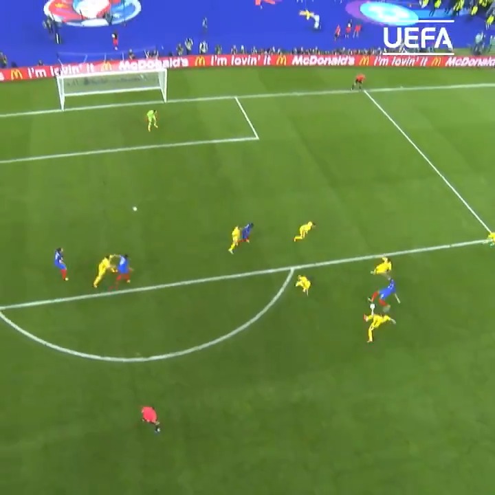 🇫🇷🚀 10 years ago today, Dimitri Payet did this in the opening match of EURO 2016. 😮‍💨