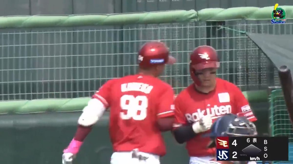 ロマンが止まらない 金子京介 早くも10号 圧倒的なパワーで量産中 ⚾️ヤクルト×楽天（ファーム） #イージースポーツ #RakutenEagles #だったらDAZN