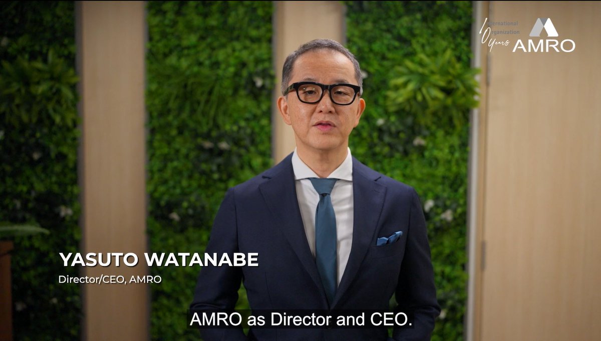 AMRO Director/CEO Yasuto Watanabe reflects on his first year leading AMRO, the region's challenges & his priorities to ensure AMRO remains ready to safeguard the region's resilience and stability through rigorous surveillance, member-focused policy advice, and deeper cooperation.