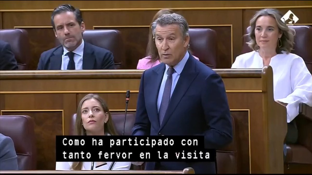 #EnDirecto | Feijóo se dirige a Sánchez como 'señor P.S.': "Señor P.S., si lo sabía todo tendrá que dimitir por corrupción y si no lo sabía tendrá que dimitir por incompetente. ¿Hasta cuándo va a estirar esta basura?"