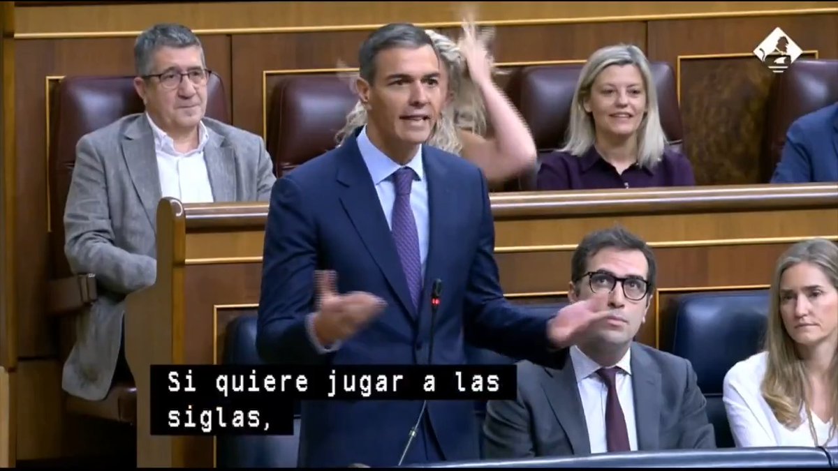 #EnDirecto | Sánchez replica a Feijóo, que le ha llamado 'señor P.S.': "Si quiere jugar a las siglas pregunte primero quién es M.Rajoy. Ya está bien de su obsesión personal conmigo"