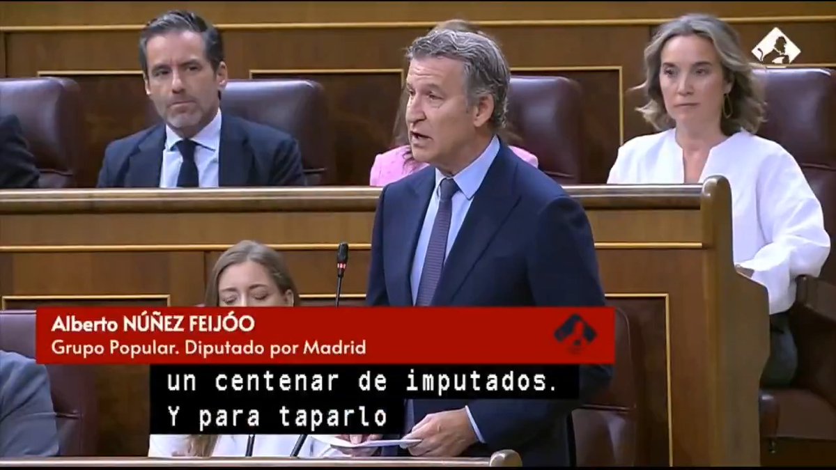 #EnDirecto | Feijóo a Sánchez: "La financiación de las primarias con dinero de prostitución, se pagaban orgías y cloacas con dinero público, Zapatero era la joya de una trama internacional y usted no sabía nada. ¿No se cansa de tomar el pelo a los españoles?"