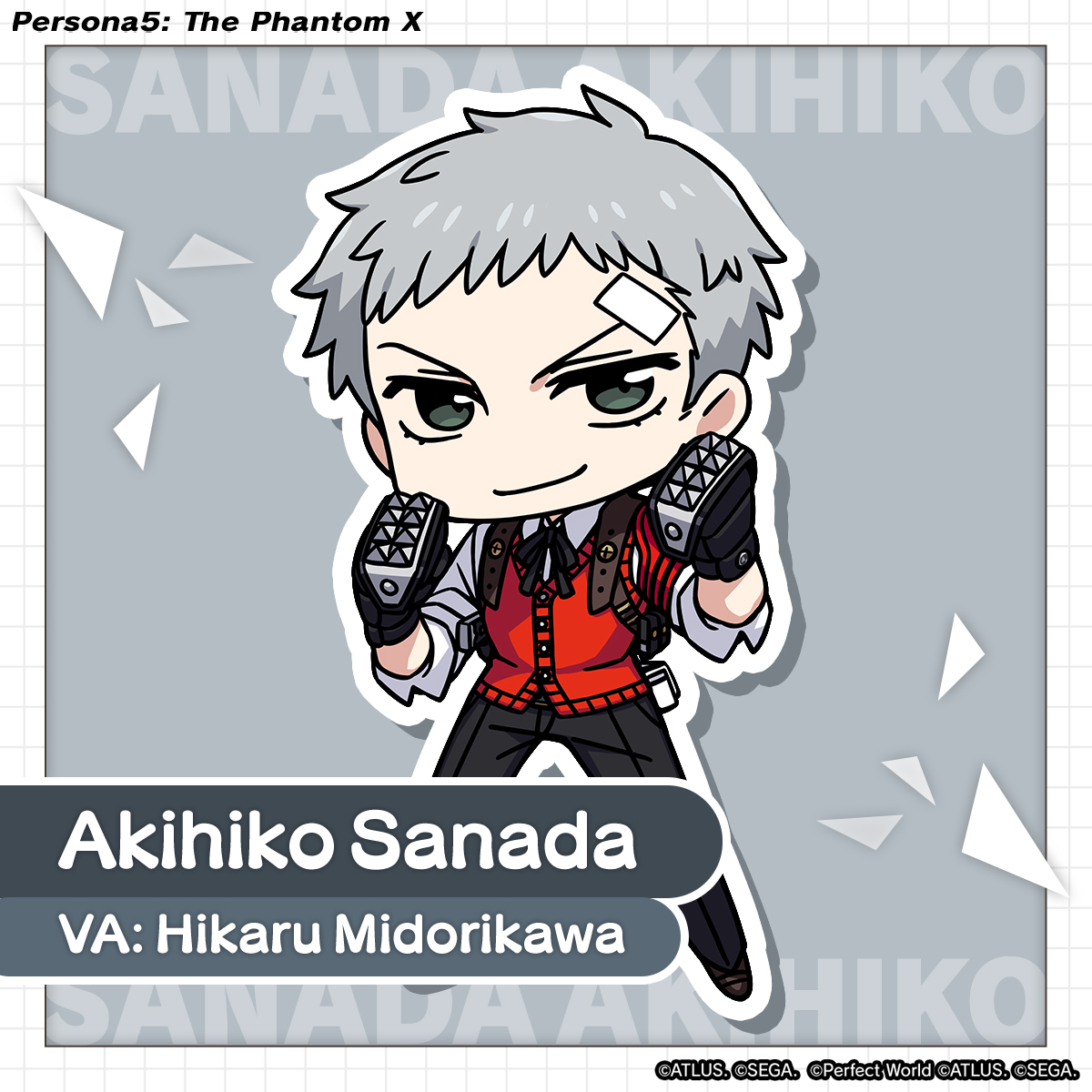 Akihiko Sanada from P3R is finally joining P5X! 🥊 Check out this brand-new illustration with some of his voice lines! ✨ #P5XEN #P3R #AkihikoSanada #P5X1stAnni #P3RxP5X