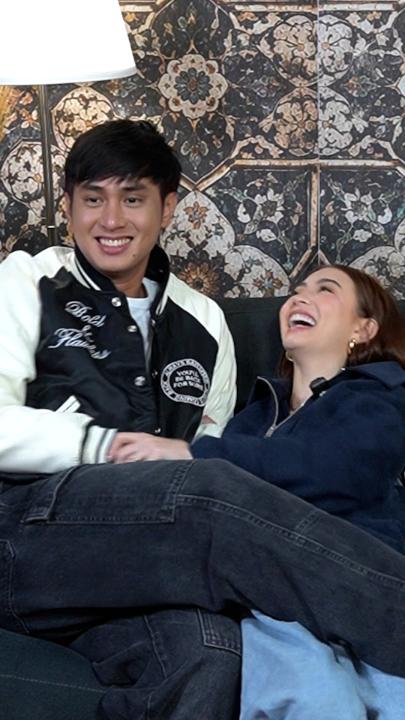 Ay, nahulog! Sa isa’t isa… 🤭 Witness #JMFyang fall in love as Ronnie and Raya in #LoveIsNeverGone, streaming only on Prime Video!