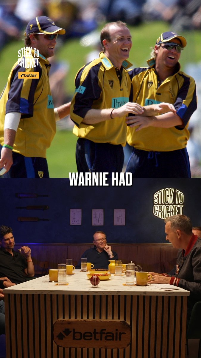 "Why am I bowling instead of the best bowler of all time?" 😳 Shaun Udal on the impact Shane Warne had on him. ❤️
