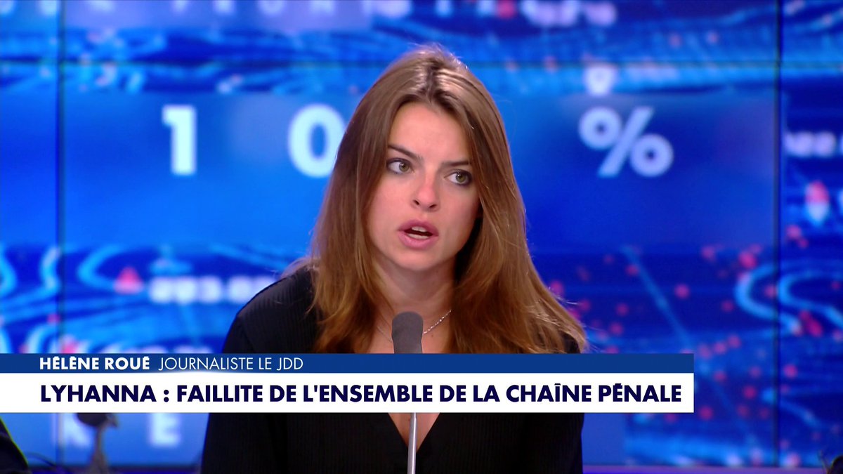 Le coup de gueule d'Hélène Roué sur la faillite de l'ensemble de la chaîne pénale : «C'est un crachat qu'E. Macron fait à la tête des Français, des parents de Lyhanna et de la mère de Rosa», dans #100Frontières Toute l'info est à retrouver sur