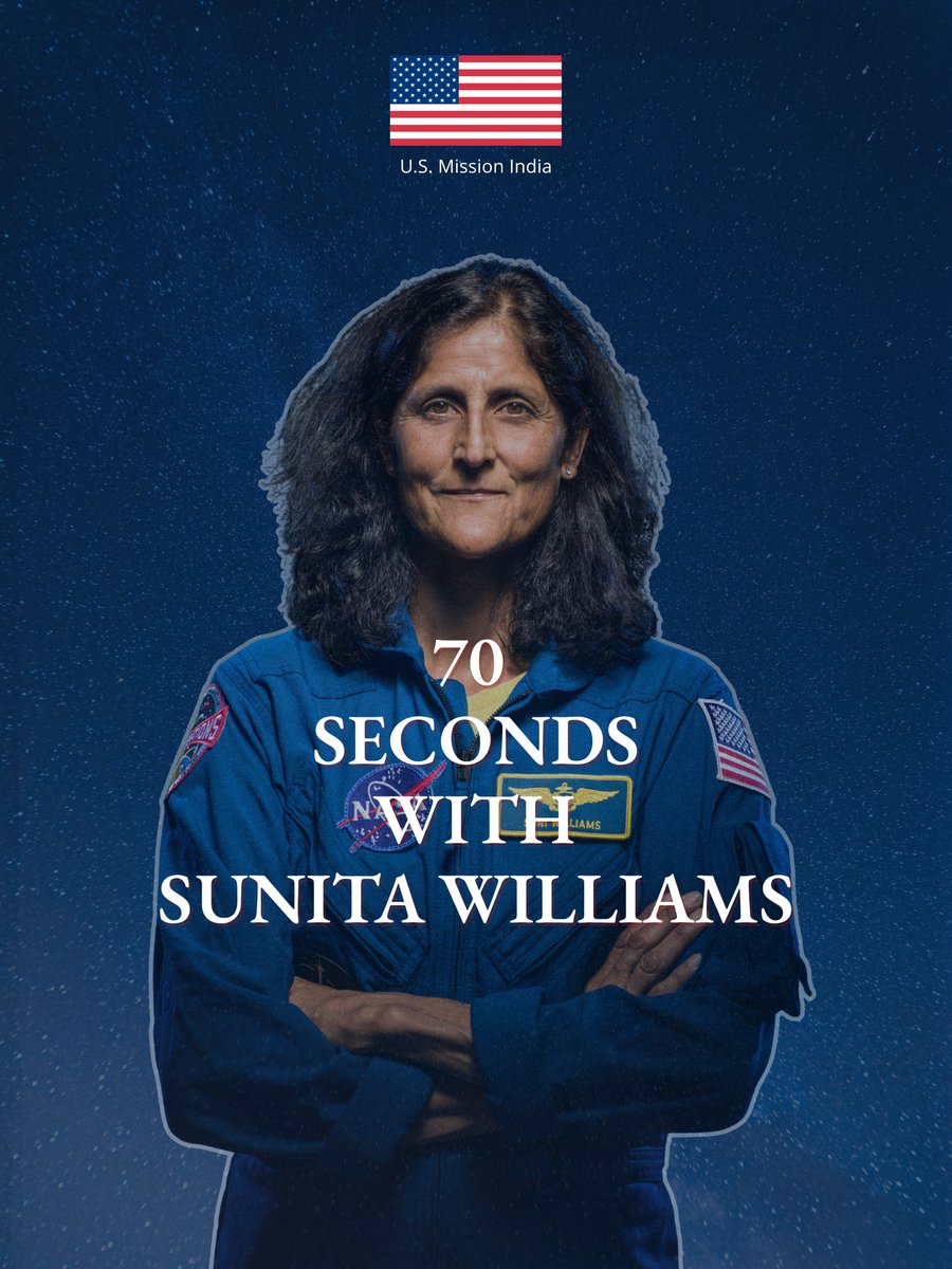 From advancing U.S. leadership in exploration and space industries to strengthening international partnerships, Sunita Williams embodies American leadership beyond Earth. Her story reflects what makes America the global leader in space: unmatched scientific excellence, mission credibility, and a culture of innovation that turns the impossible into reality. Watch the full video to see how NASA and American innovation continue to lead the future of space and inspire the next generation.