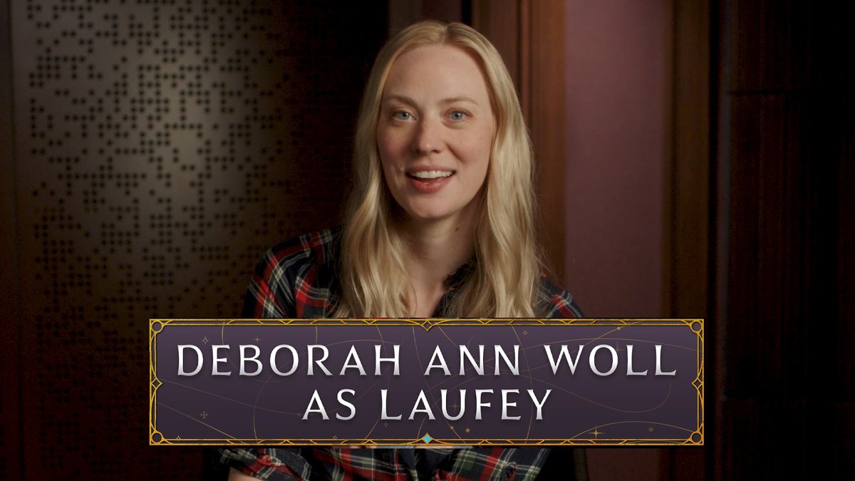 Introducing Deborah Ann Woll, who portrays Faye in God of War Laufey.
