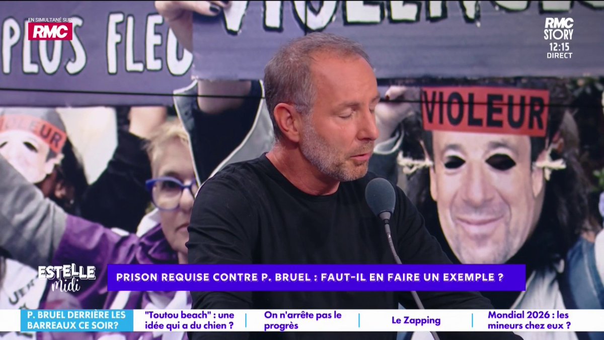 👨⚖️ Patrick Bruel 🎙️ Jean-Philippe Doux : "Bruel ne doit pas être un exemple mais une preuve ! La preuve que l'on peut faire confiance à la justice ! J'ai une pensée pour ces femmes qui se sont dit que jamais cet homme ne serait poursuivi... On peut remplacer Bruel par PPDA !"