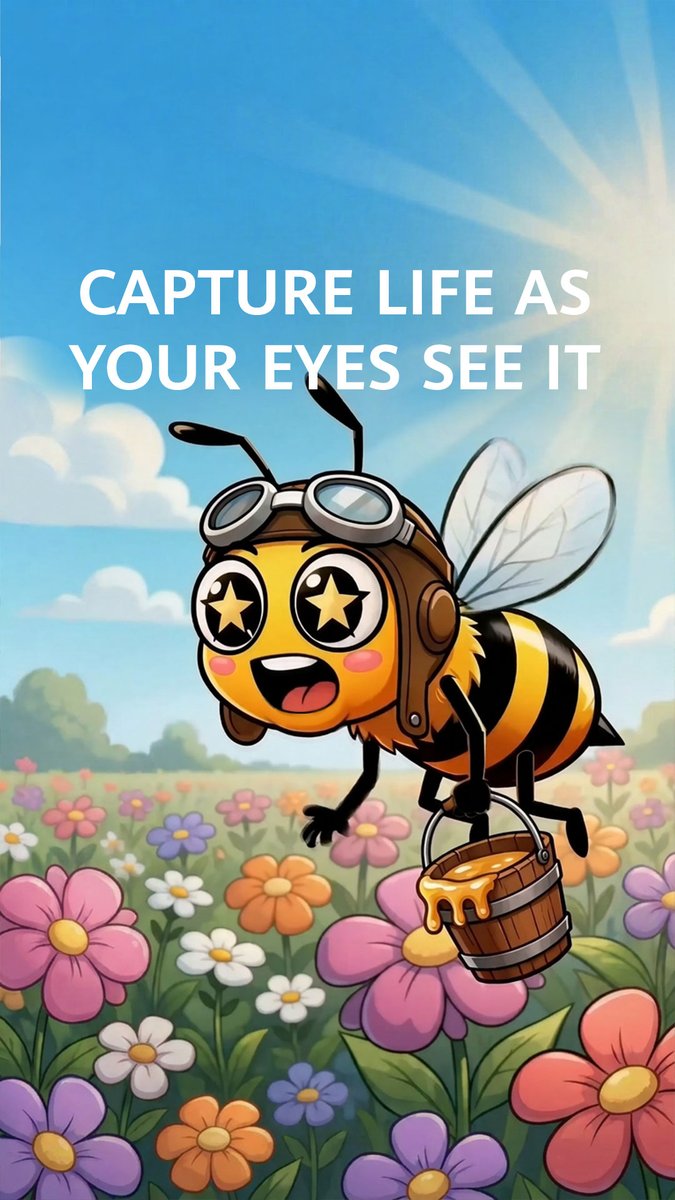 Bee: "Sweet, a flower!" Huawei Ultra Chroma Camera: "Actually, that's a photo." True-to-life colors. Stunning realism!