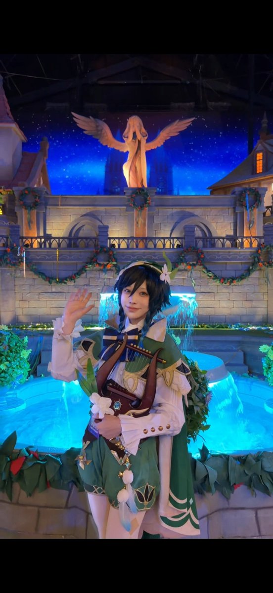 cos 原神 / ウェンティ モンドの噴水前⛲️