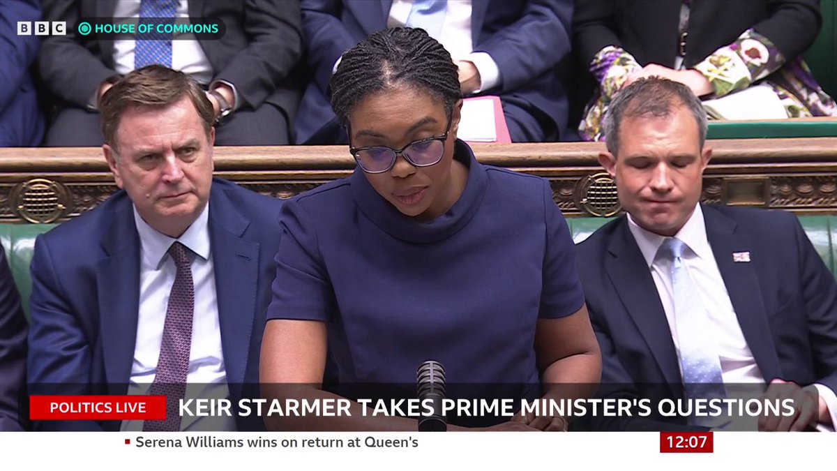 Kemi Badenoch asks why the PM is giving the armed forces “less than half of the minimum they need” The government has increased spend and the opposition left “morale in the armed forces at an all time low”, Keir Starmer responds #PMQs