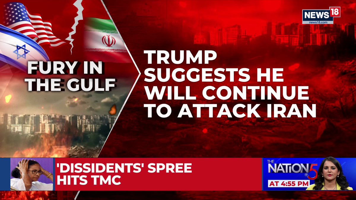 US President Trump declares Iran's military a 'total mess' following US strikes in response to an attack on a US helicopter. TRUMPS SAYS HE IS CLOSE TO ORDERING NEW STRIKES, TEHRAN TAKING TOO LONG TO MAKE A DEAL. THEY WILL PAY THE PRICE NOW