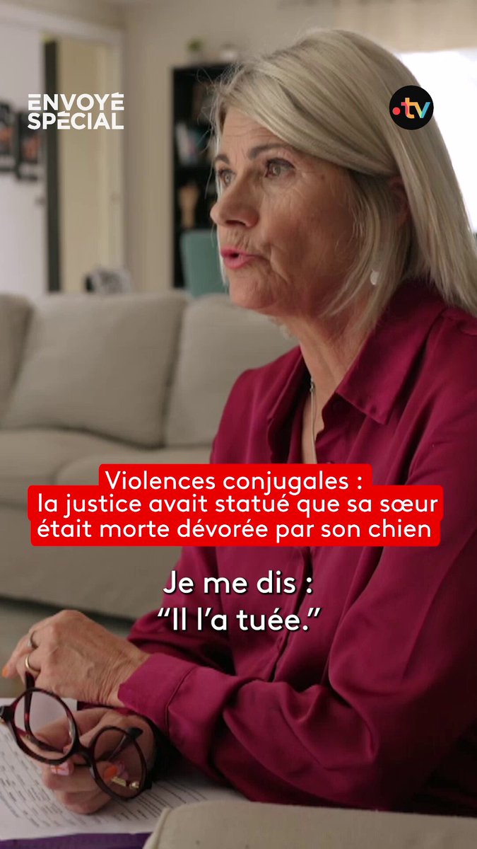 🔴 La justice a conclu à un accident : “dévorée par son chien”. Bénédicte était pourtant victime de violences conjugales. 📺 “Les naufragés de la justice” ⏯ jeudi dans #EnvoyéSpécial