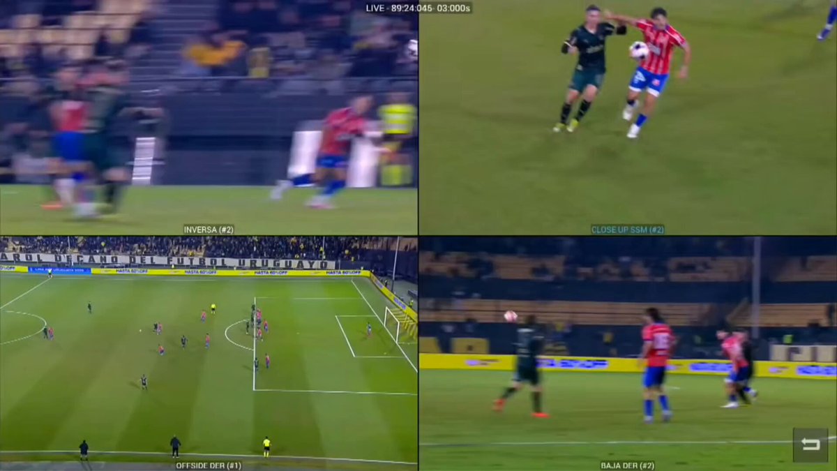 🎙️AUDIO VAR PEÑAROL-CENTRAL Heras solo dice que amonesta al Nº6, sin describir la acción al VAR🤦🏻 Para el VAR hay uso de fuerza excesiva, lo llaman a revisión y expulsan a Ferreira por juego brusco grave🟥 En el ínterin, Arezo también fue expulsado por empujar al 4º árbitro😳