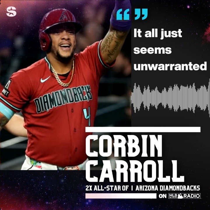 "There needs to be some news sometimes." The #DBacks aren't listening to the outside noise around one of their stars, Ketel Marte 🤭 🔗