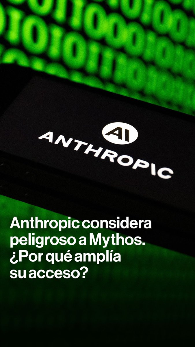 ¿Qué tan peligrosa debe ser una inteligencia artificial para que su creador se niegue a lanzarla al público, pero al mismo tiempo amplíe su acceso? Anthropic asegura que su modelo Mythos puede descubrir vulnerabilidades críticas y facilitar ciberataques sofisticados. Entonces, ¿por qué cada vez más organizaciones pueden usarlo? Eduardo Thomson explica