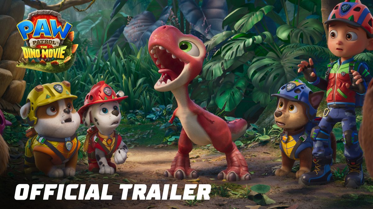 An adventure of prehistoric PAWportions awaits! 🌋 🦖🐾 Watch the new trailer for PAW Patrol: The Dino Movie - only in theatres August 14. #PAWPatrolMovie Featuring the new song “Bottle Up” by Backstreet Boys - out FRIDAY. Pre-save now: