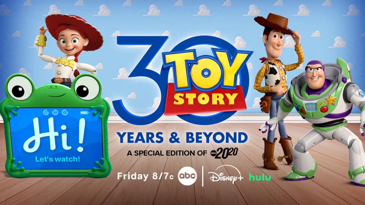 Tom Hanks, Tim Allen, the cast of 'Toy Story 5' - and Taylor Swift in an all-new interview! Plus, for the first time anywhere, see a new scene from Toy Story 5! “Toy Story: 30 Years and Beyond” 20/20 special airs Friday at 8/7c on ABC. Stream on Disney+ and @Hulu.