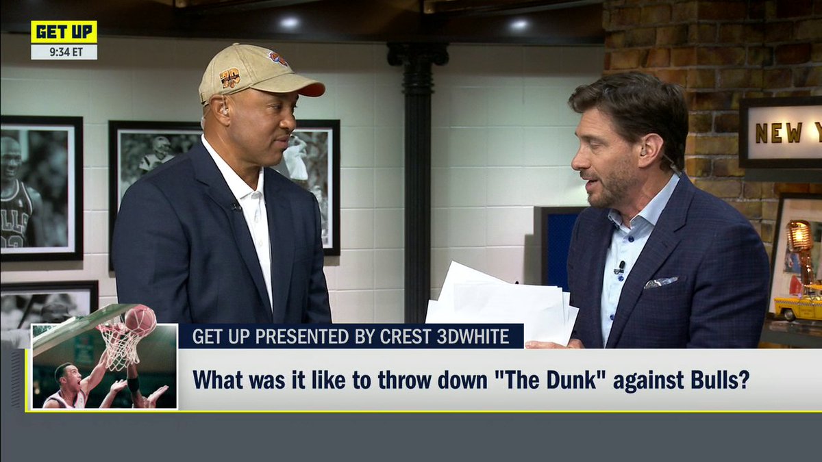 Knicks legend John Starks says Wemby's shove to Jalen Brunson should've been upgraded to a flagrant foul 👀
