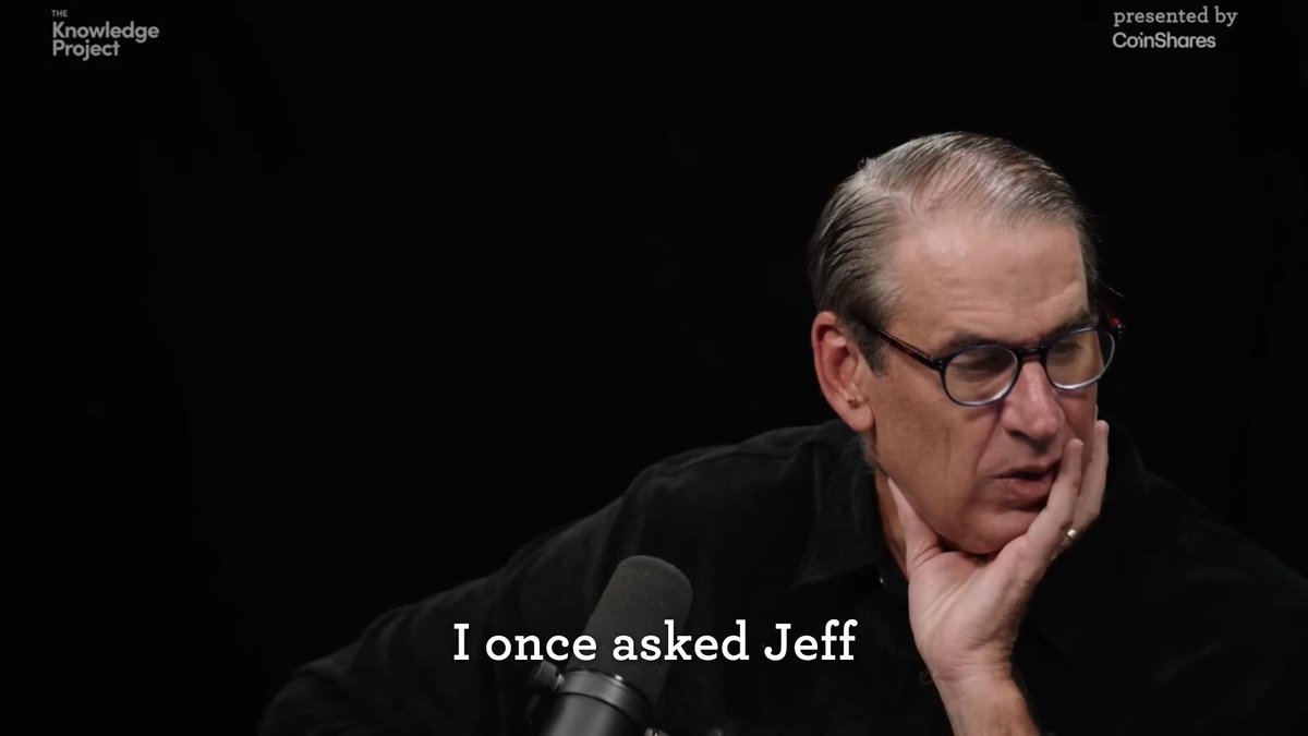 Jeff Bezos has one of the most successful angel portfolios ever, despite having no free time. Bill Gurley asked him how he does it. Jeff's response ... "When I meet an entrepreneur, there is only one thing I ask myself .. is this person going to do this no matter what." 
