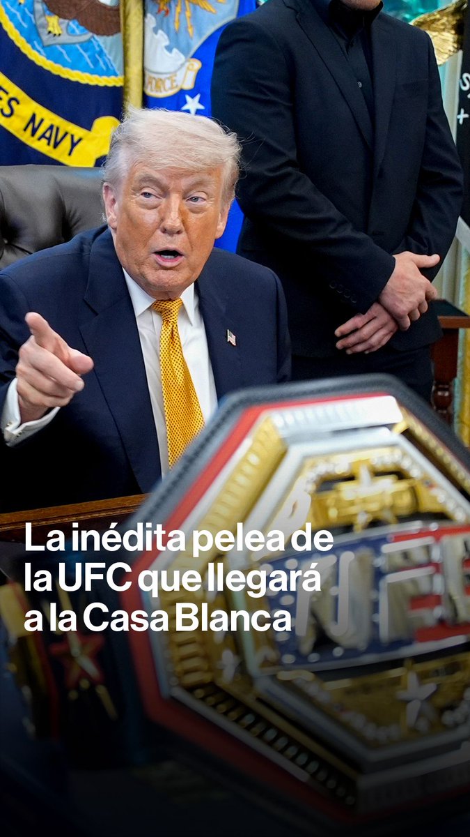 La Casa Blanca se prepara para albergar una pelea de la UFC como parte de las celebraciones por los 250 años de Estados Unidos. El evento, impulsado por Donald Trump, coincidirá además con su cumpleaños número 80. Kate Sullivan nos cuenta: