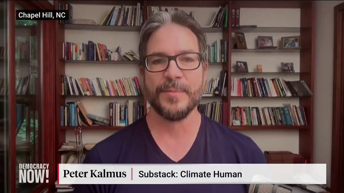 "We are in extreme danger," says climate scientist Peter Kalmus (Peter Kalmus), who warns that this summer "could be the hottest summer we've ever experienced in our lives, but it could also be the coolest summer for the rest of our lives." Kalmus says he was forced to resign his job at NASA's Jet Propulsion Lab, where he worked for 15 years but faced growing pressure and censorship over his activism.