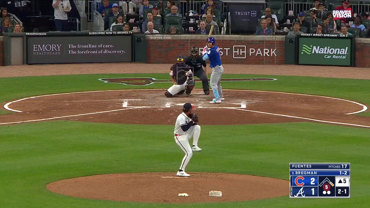 Over the last month, Cubs hitters have made 66 outs on pitches in the heart of the zone while ahead in the count. Roughly 3 outs per game on opportunity pitches. See for yourself—here’s video of every one. (Heart = pitch fully inside the strike zone, per Statcast/Savant)