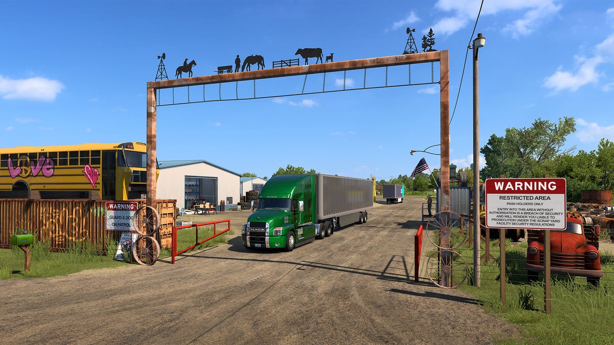 Excited to deliver in South Dakota? Then this blog is for you! 🙌 We’re happy to share more of the custom depots you’ll deliver to and from in The Mount Rushmore State in our upcoming DLC for American Truck Simulator 🇺🇸 See more here: