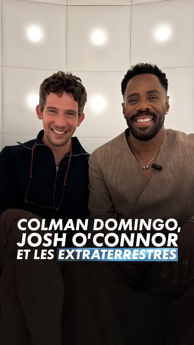Les extraterrestres existent ! La preuve ici avec Colman Domingo & Josh O’Connor 👽 « #DisclosureDay », le nouveau film de Steven Spielberg, en salle aujourd’hui.