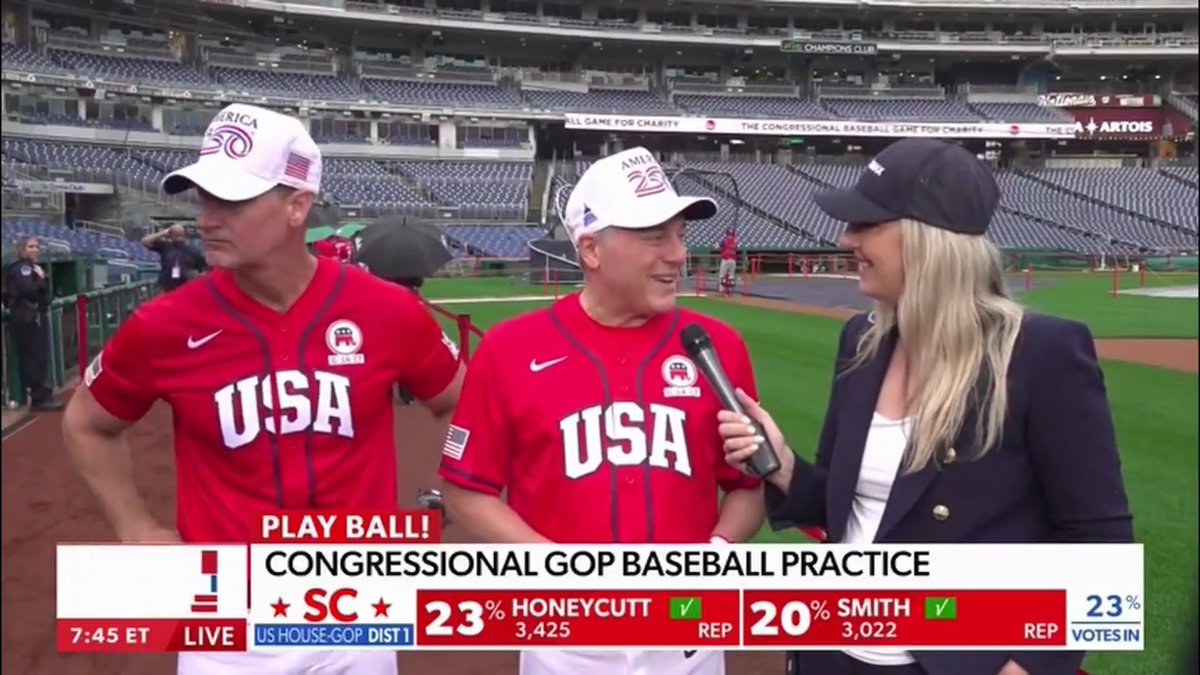 There aren't many things in Washington that bring everyone together quite like the Congressional Baseball Game. Tens of thousands of fans. Millions raised for charity. A little bipartisan competition. And hopefully ANOTHER Republican win. ⚾️🏆