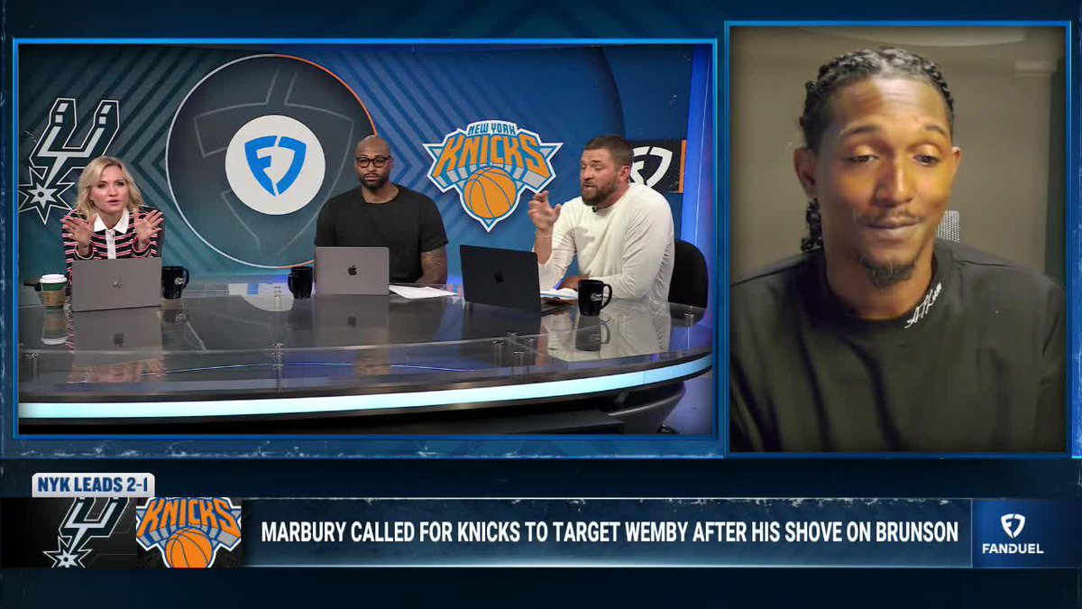"Wemby is becoming a repeat offender...it will affect his popularity...he's going to get tagged as a dirty player." - Chandler Parsons "I like it." - Lou Williams "Has it affected Draymond Green's career?" - Michelle Beadle 👀 Michelle Beadle | Chandler Parsons | Lou Williams