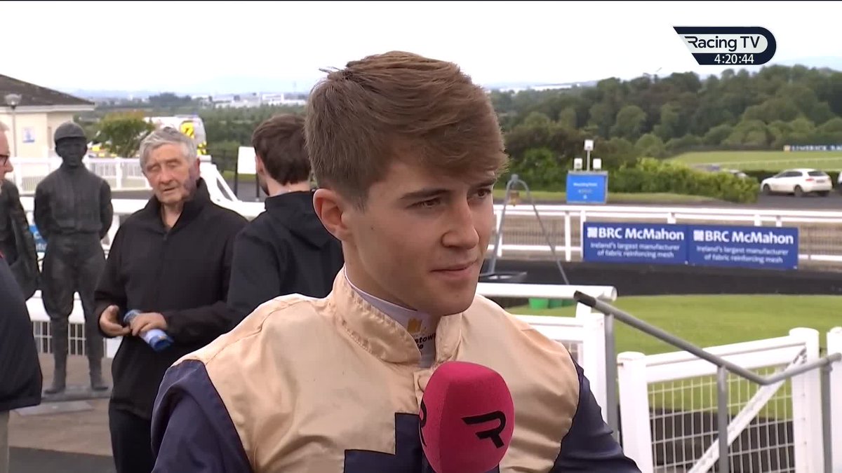 🗣️ "It's very, very special." 🗣️ "She's got a lot of class." Fran Berry caught up with Classic-winning jockey Dylan Browne Mc Mon after his memorable weekend 🏆