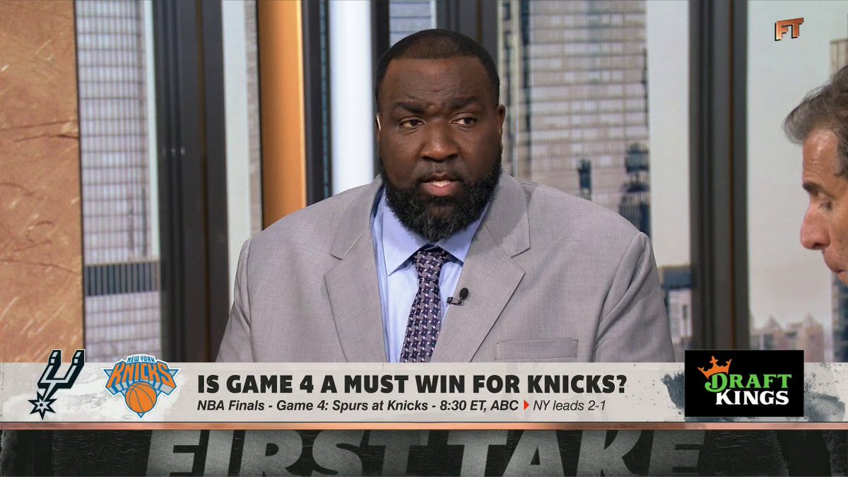“Whoever wins this game wins the series.” Kendrick Perkins says Game 4 is a MUST-WIN for the Knicks 👀