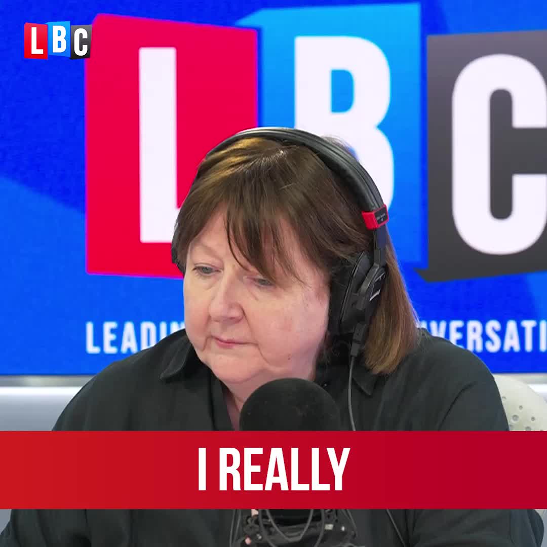 ‘Why is he still standing there?!’ Caller Kingsley questions why Nigel Farage hasn’t been arrested, accusing him of ‘blatantly inciting violence’.