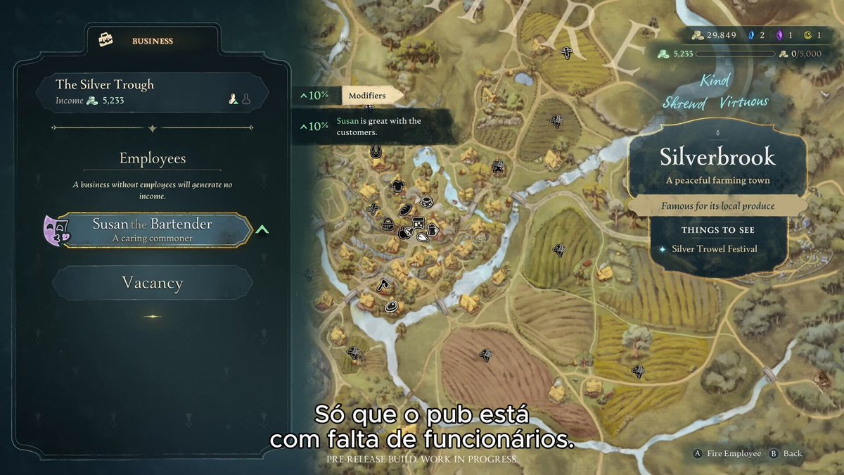 o diretor de Fable mostrando as rotinas dos NPCs ele compra um pub, mas tá faltando um funcionário aí ele decide contratar o mendigo que viu mais cedo no vídeo e o mendigo levanta pra trampar. ENTREGUEM AS TAÇAS, PELO AMOR DE DEUS