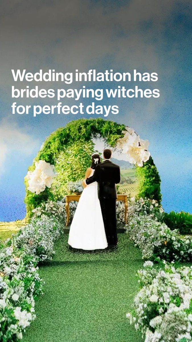 Picture this: It’s the week of your wedding. You’re staring down a forecast of clouds and rain. What do you do? A lot of brides have taken to hiring a weather witch. Josyana explains