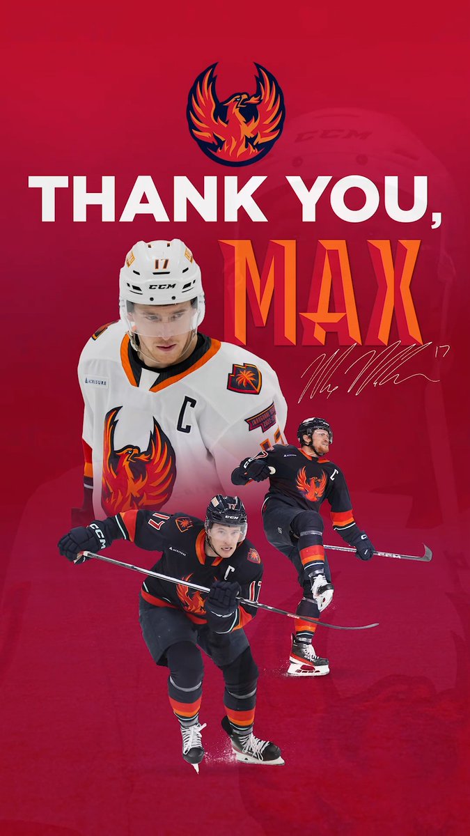 NEWS: #CVFirebirds captain Max McCormick has announced his retirement from professional hockey. Thank you, Max, for your dedication, leadership, and passion, and for setting the standard of what it means to be a Coachella Valley Firebird. MORE: | #LGFB