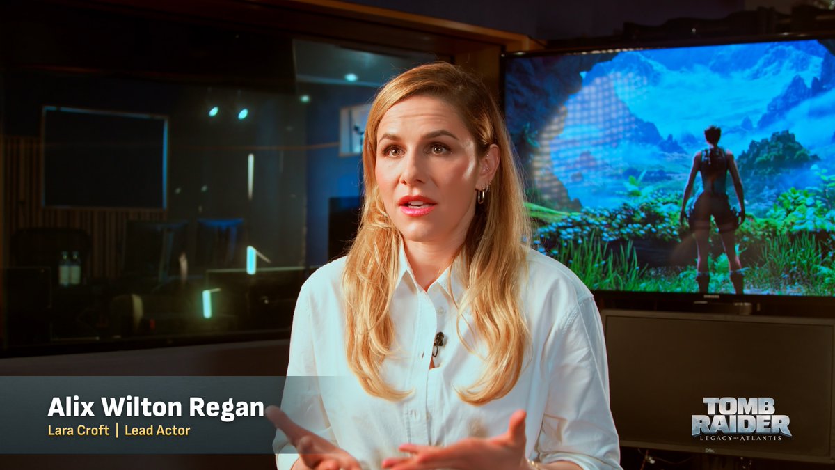 Alix Wilton Regan on Lara Croft: "She's deeply human."