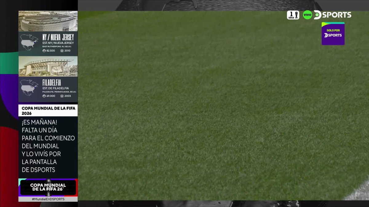¡YA ESTÁ TODO LISTO! 🏟️🇲🇽 El Estadio Azteca se encuentra 10 puntos para la inauguración del #MundialEnDSPORTS entre México y Sudáfrica. #DSPORTSNoticiasLite