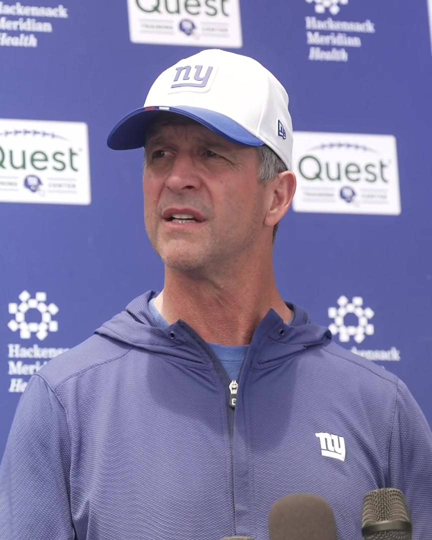 "I was happy - he's a good guy, I enjoy working with him. It's a good decision, I agree with it." John Harbaugh on Joe Schoen's extension: